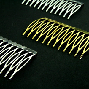 Metal Hair Comb (3 Pack)
