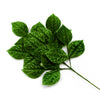 Velvet Leaves & Branch Spray