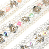 Diamond & Flower Sequin Lurex Trim