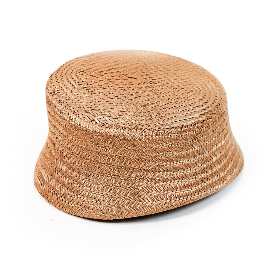 Buntal Pillbox Curvature Hat