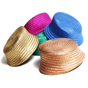 Buntal Pillbox Curvature Hat