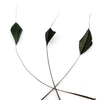 Stripped Coque Feather Bunch - Diamond Tail