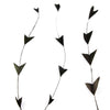 Stripped Coque Feather Bunch - Fish Tail