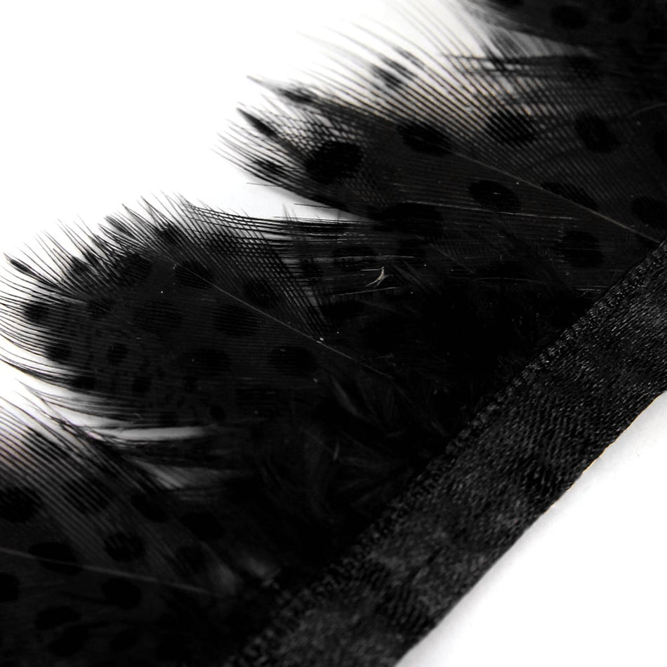 Guinea Fowl Feather Fringe
