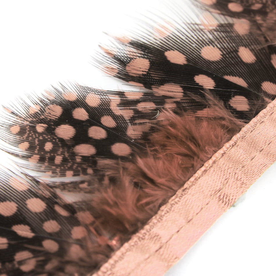 Guinea Fowl Feather Fringe