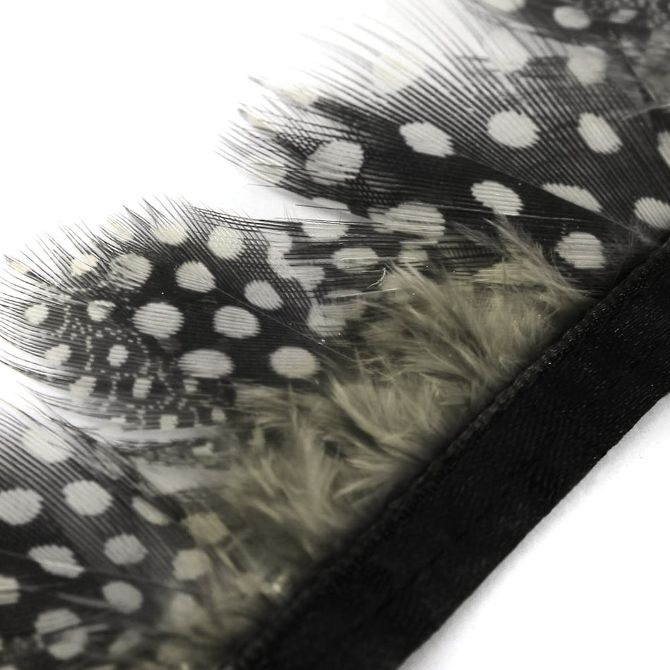 Guinea Fowl Feather Fringe