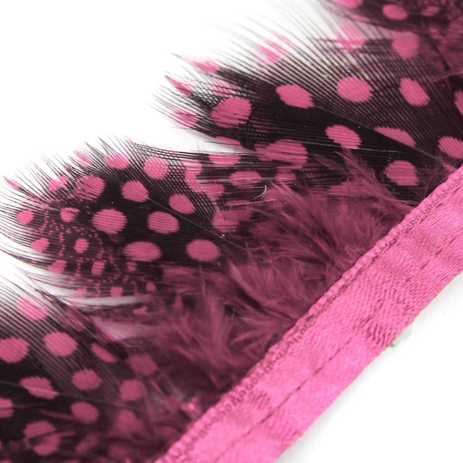 Guinea Fowl Feather Fringe