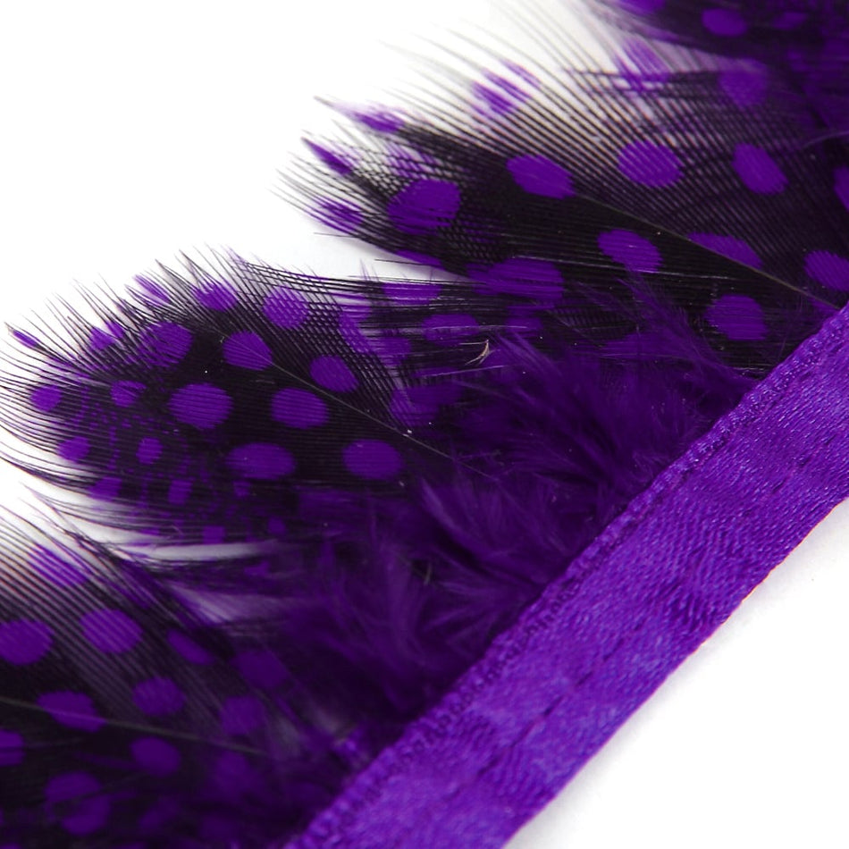 Guinea Fowl Feather Fringe