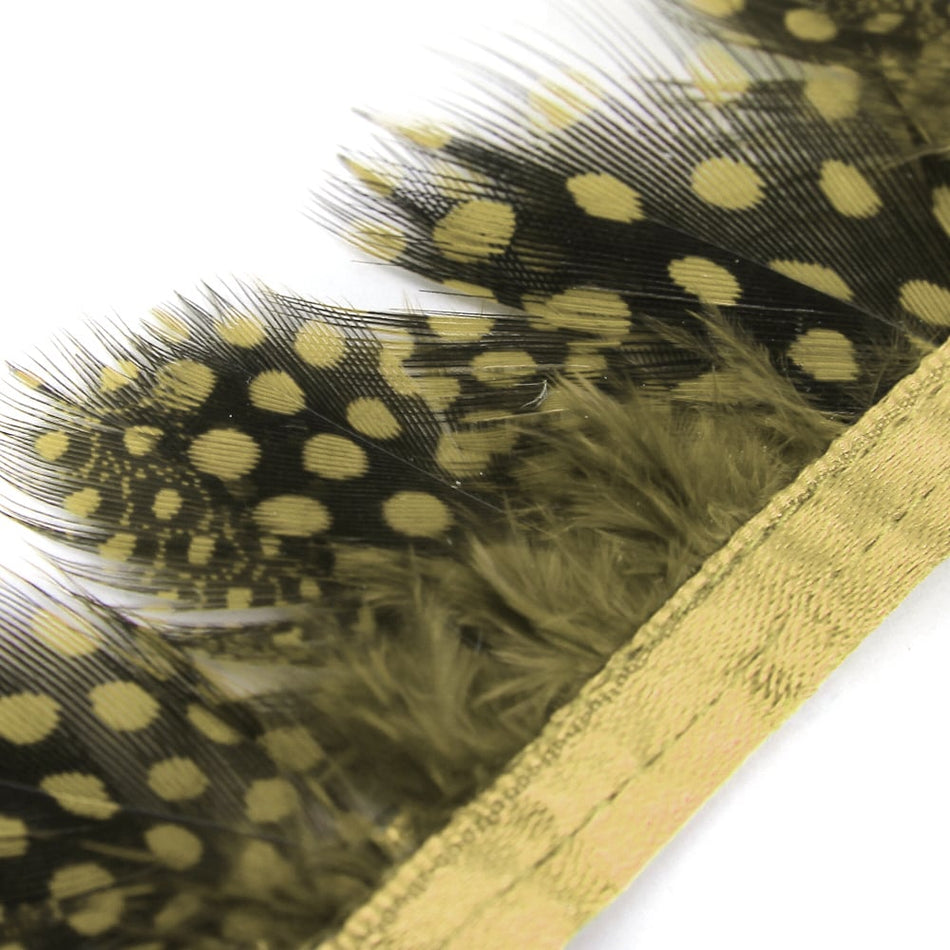 Guinea Fowl Feather Fringe