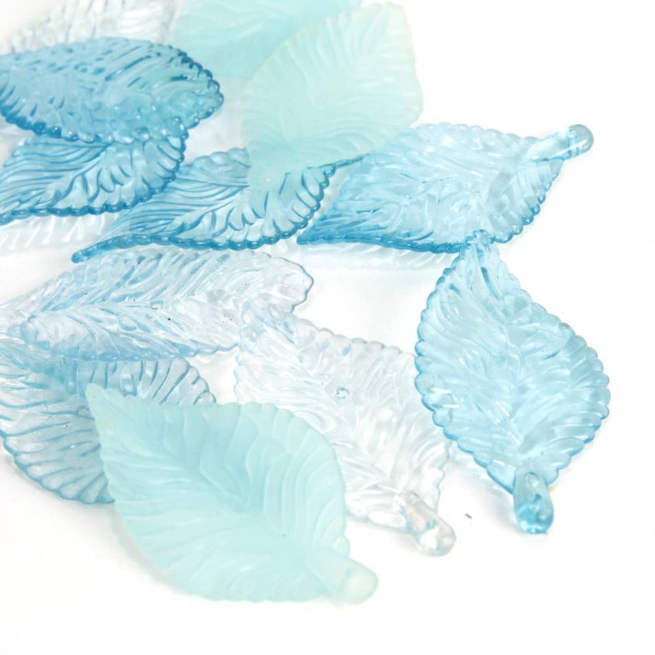 3D Leaf Pendant (12 Pack)