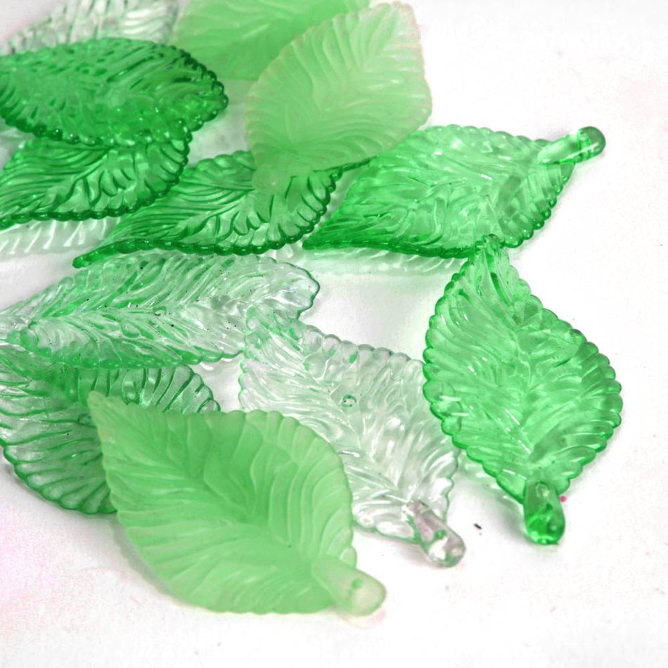 3D Leaf Pendant (12 Pack)