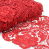 Lace Guipure Trim w Floral Swirls