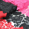 Lace Guipure Trim w Roses & Leaves