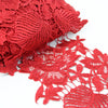 Lace Guipure Trim w Roses & Leaves