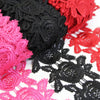 Lace Guipure Trim w Roses