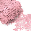 Lace Guipure Trim w Daisies & Lattice