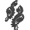 Floral Vine Guipure Lace Motif (Pair)