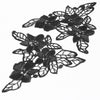 Floral Gypsy Trio Guipure Lace Motif (Pair)