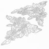 Floral Gypsy Trio Guipure Lace Motif (Pair)
