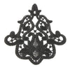 Oriental Emblem Guipure Lace Motif