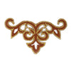 Crest Royal Swirl Iron-On Embroidered Motif