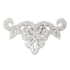 Crest Royal Swirl Iron-On Embroidered Motif