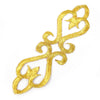 Scroll Royal Swirl Iron-On Embroidered Motif