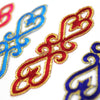 Scroll Royal Swirl Iron-On Embroidered Motif