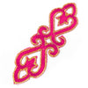Scroll Royal Swirl Iron-On Embroidered Motif
