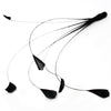 Stripped Coque Feather Bunch - Dots