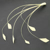 Stripped Coque Feather Bunch - Dots