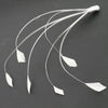 Stripped Coque Feather Bunch - Dots