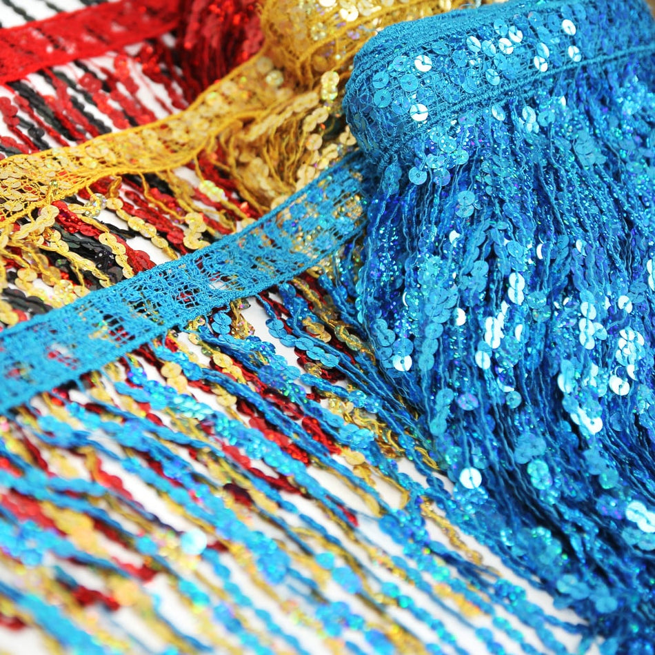Sequin Tassel Fringe - 30cm / 12"