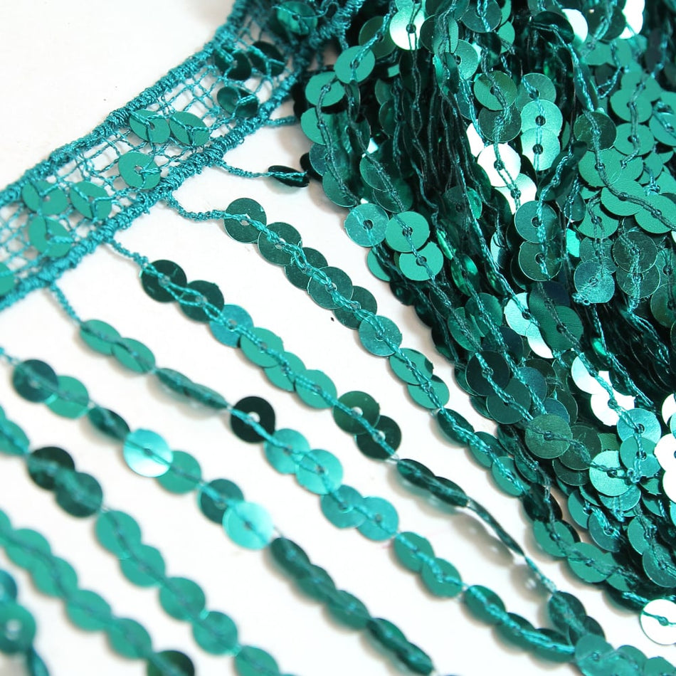 Sequin Tassel Fringe  - 15cm / 6"