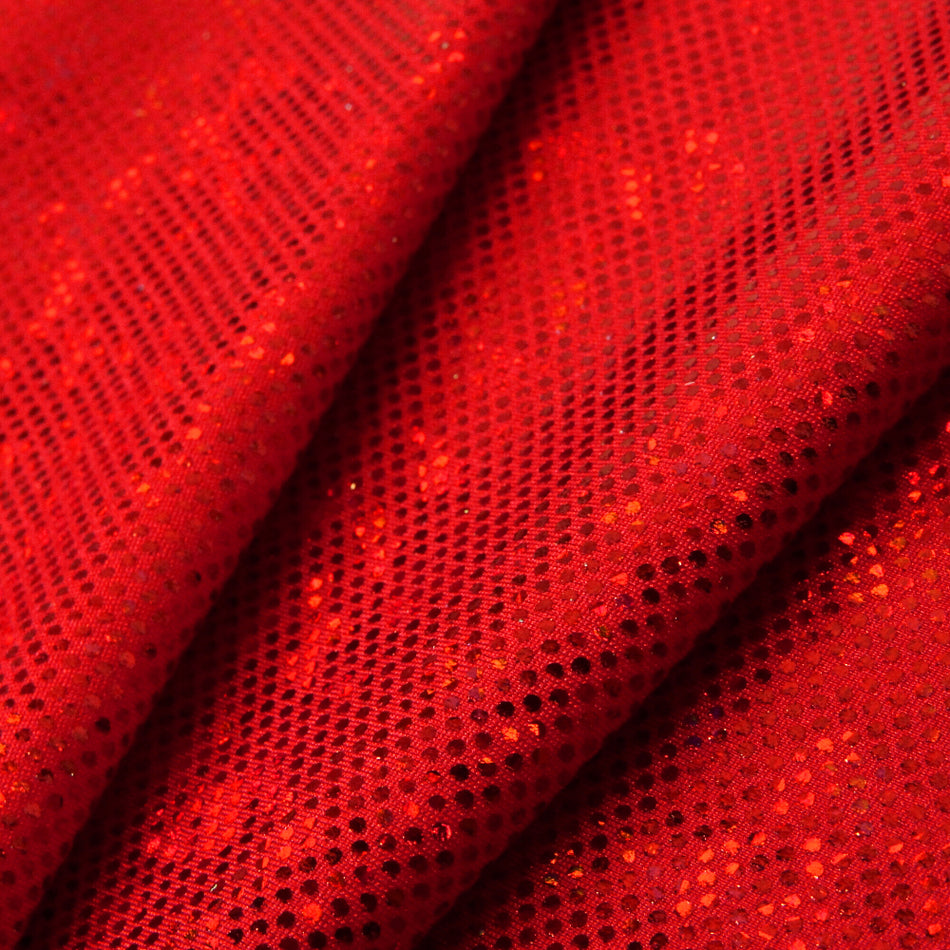 Shattered Glass Hologram Foil/Fog Finish Nylon Spandex