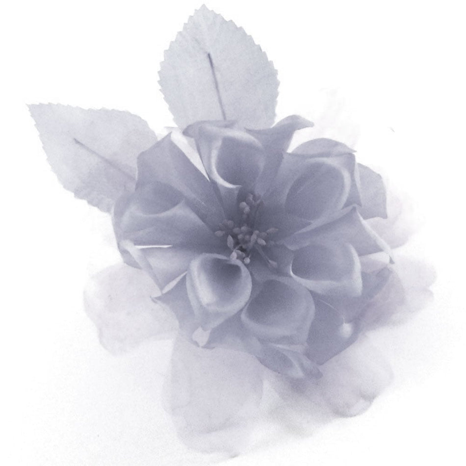 Flower Pure Silk & Organza Dahlia
