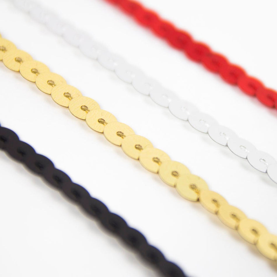 1-Row Non-Stretch Sequin Trim