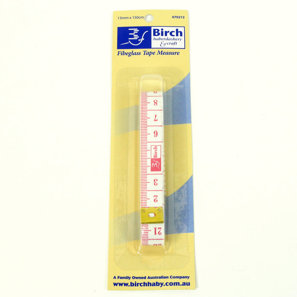 Birch - Fibreglass Tape Measure - 150cm / 60"