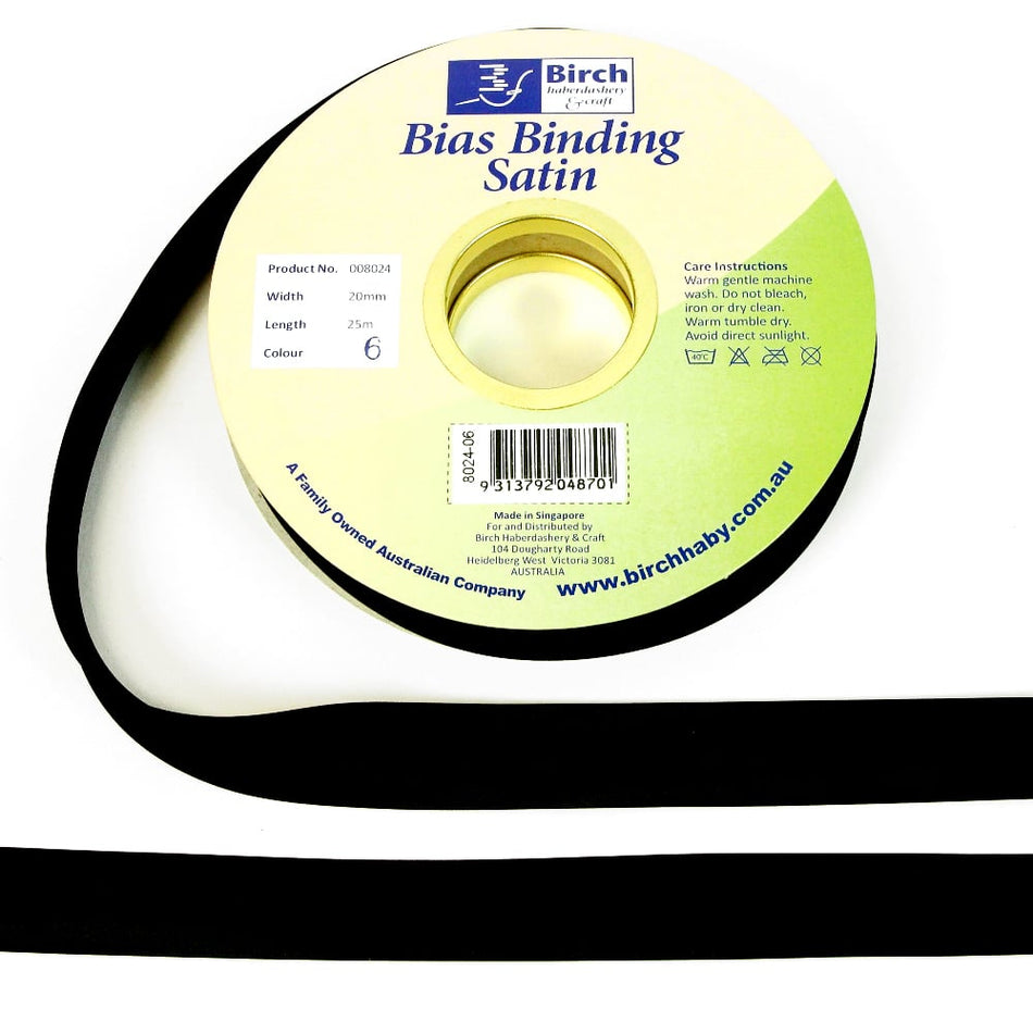 Satin Bias Binding - 20mm