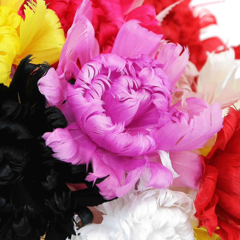 Flower Feather XLarge Peony