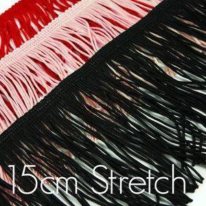 Stretch Tassel Fringe - 15cm / 6"