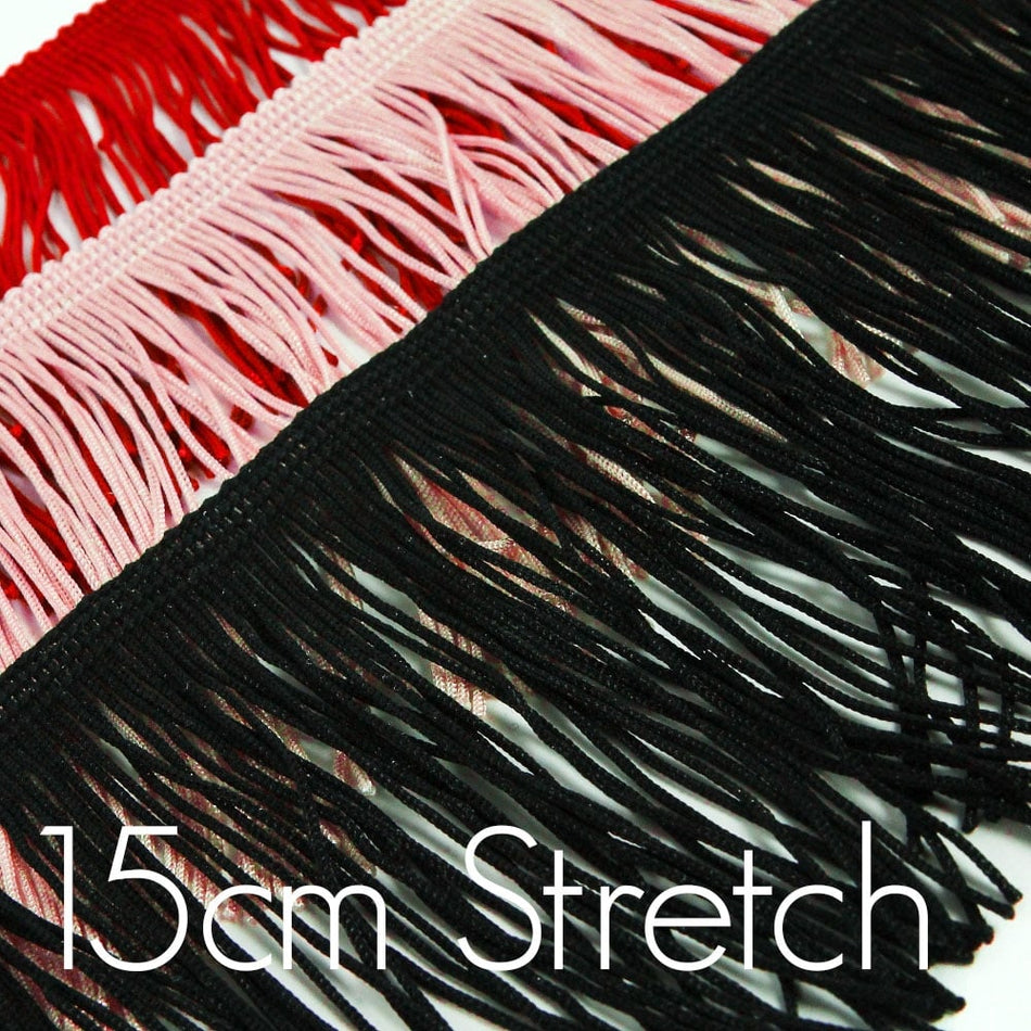Stretch Tassel Fringe - 15cm / 6"