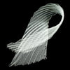 Crinoline 4" / 10cm x76cm - Diagonal Pleated
