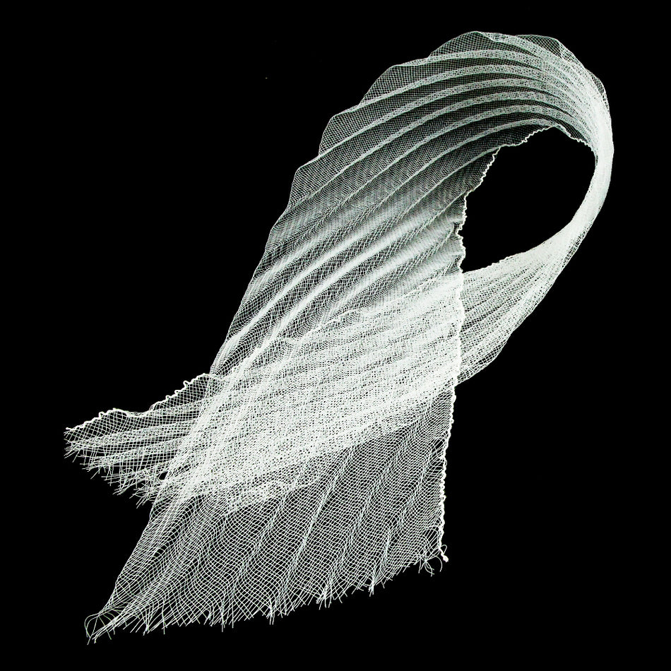 Crinoline 4" / 10cm x76cm - Diagonal Pleated