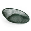 Upturned Brim Sinamay Saucer Disc Base