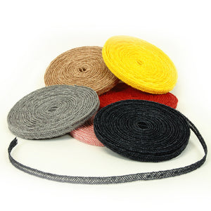 Abaca Hemp Straw Braid - 6mm (5m Cut)