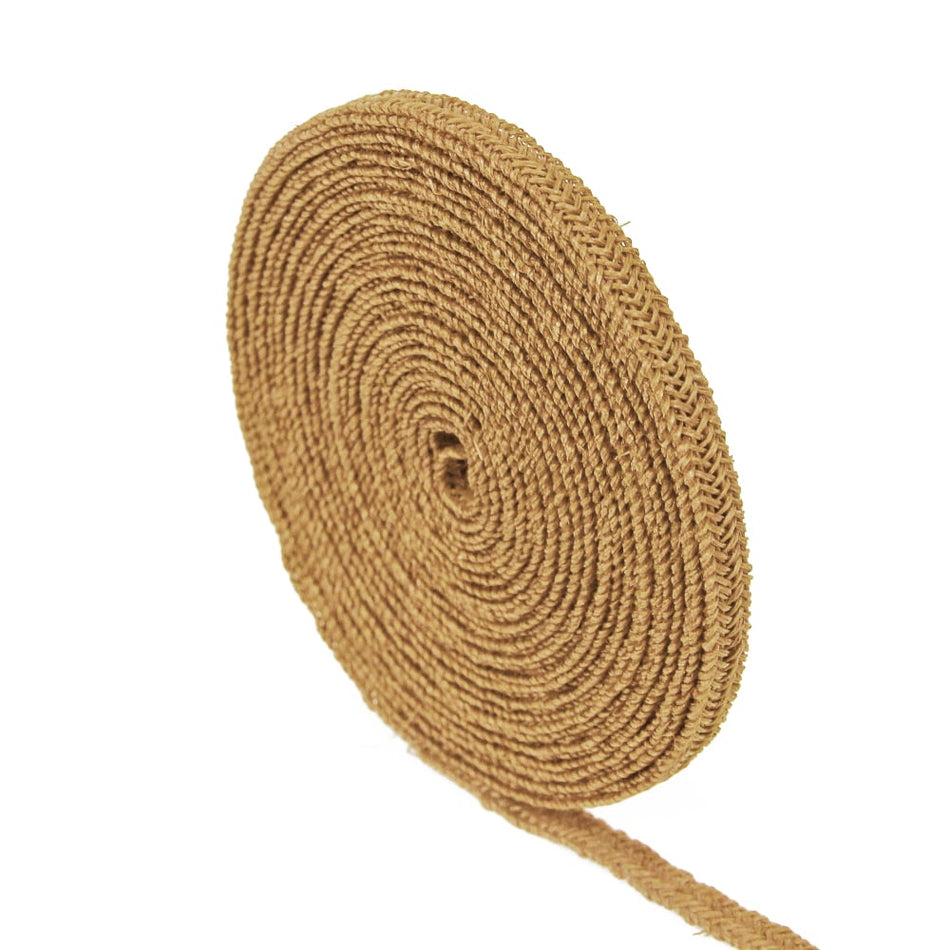 Abaca Hemp Straw Braid - 6mm (5m Cut)
