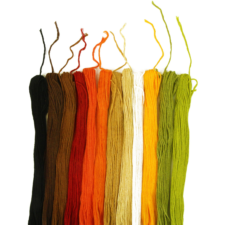 Embroidery Floss - 100% Cotton (12 Pack)