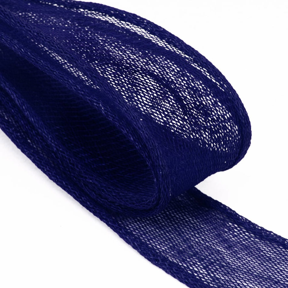 Sinamay Rolled Edged Ribbon - 40mm (1.5m Cut)