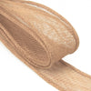 Sinamay Rolled Edged Ribbon - 40mm (1.5m Cut)